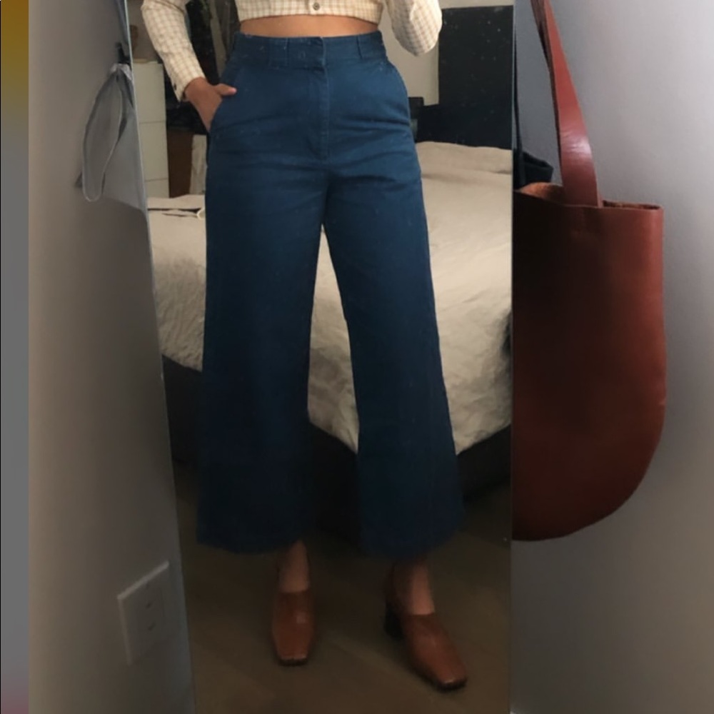 Wide leg jeans (from Tokyo).